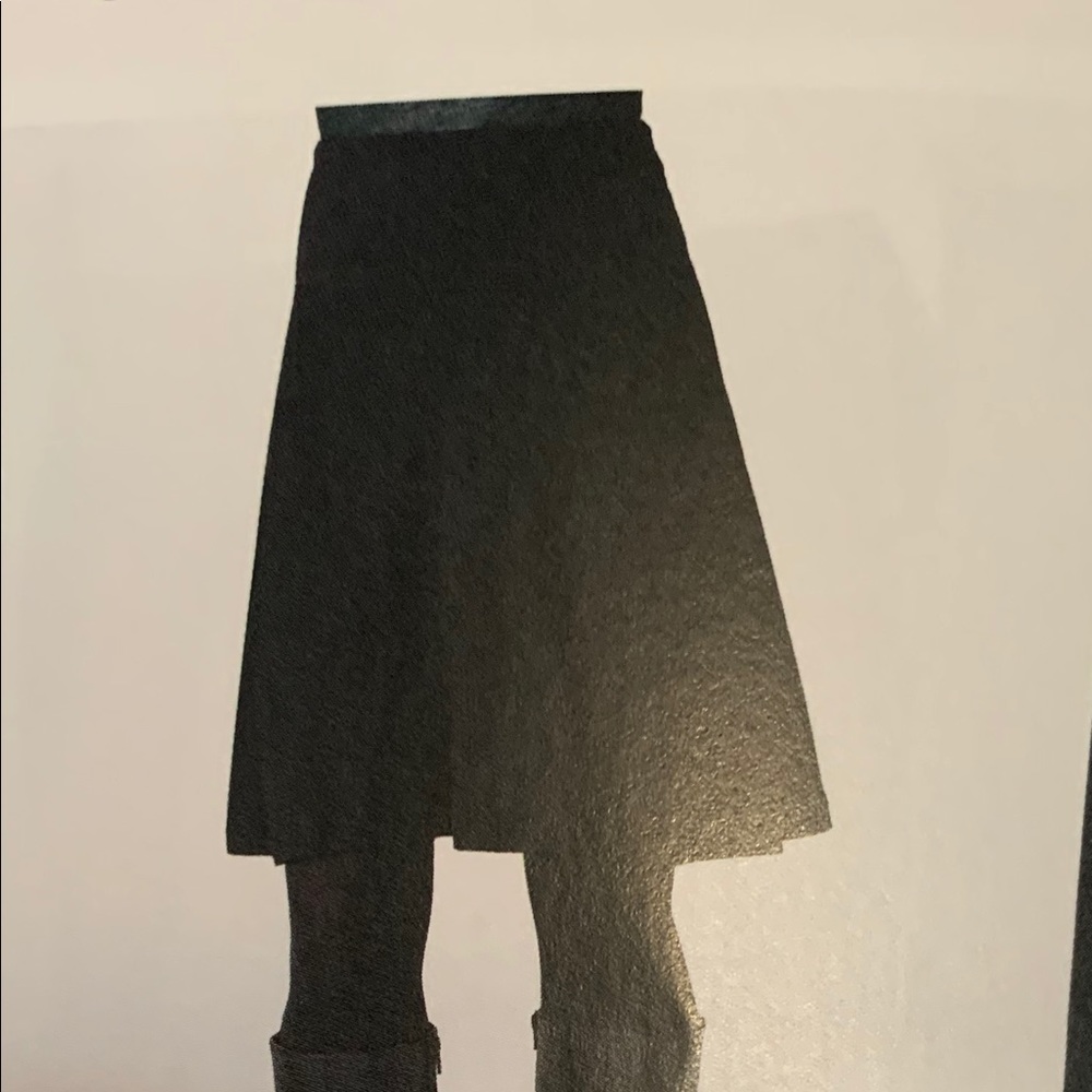 New Black Ruby Ribbon Fit & Flare Skirt. Size L